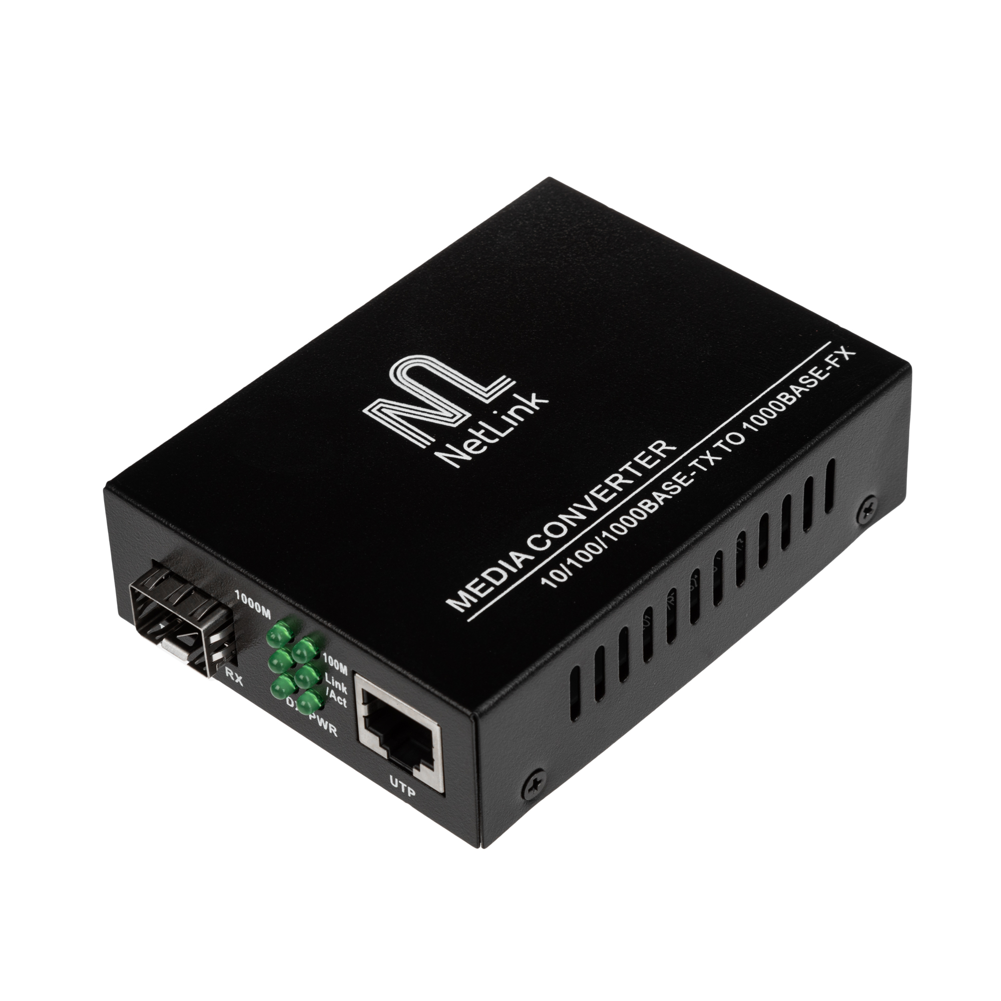 Медиаконвертор NetLink GE-SFP (10/100/1000 Mb)